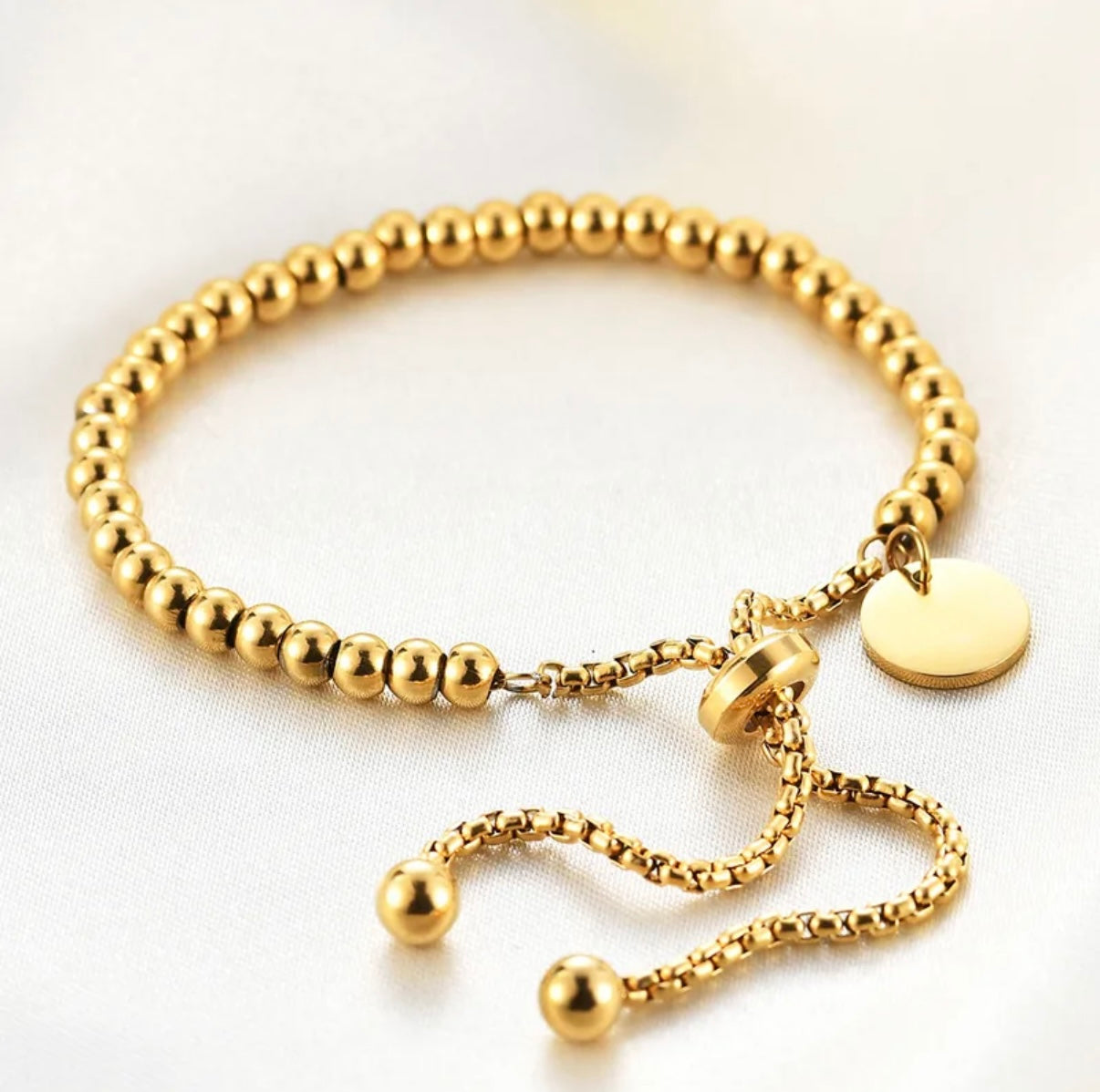 18k gold plated bracelet