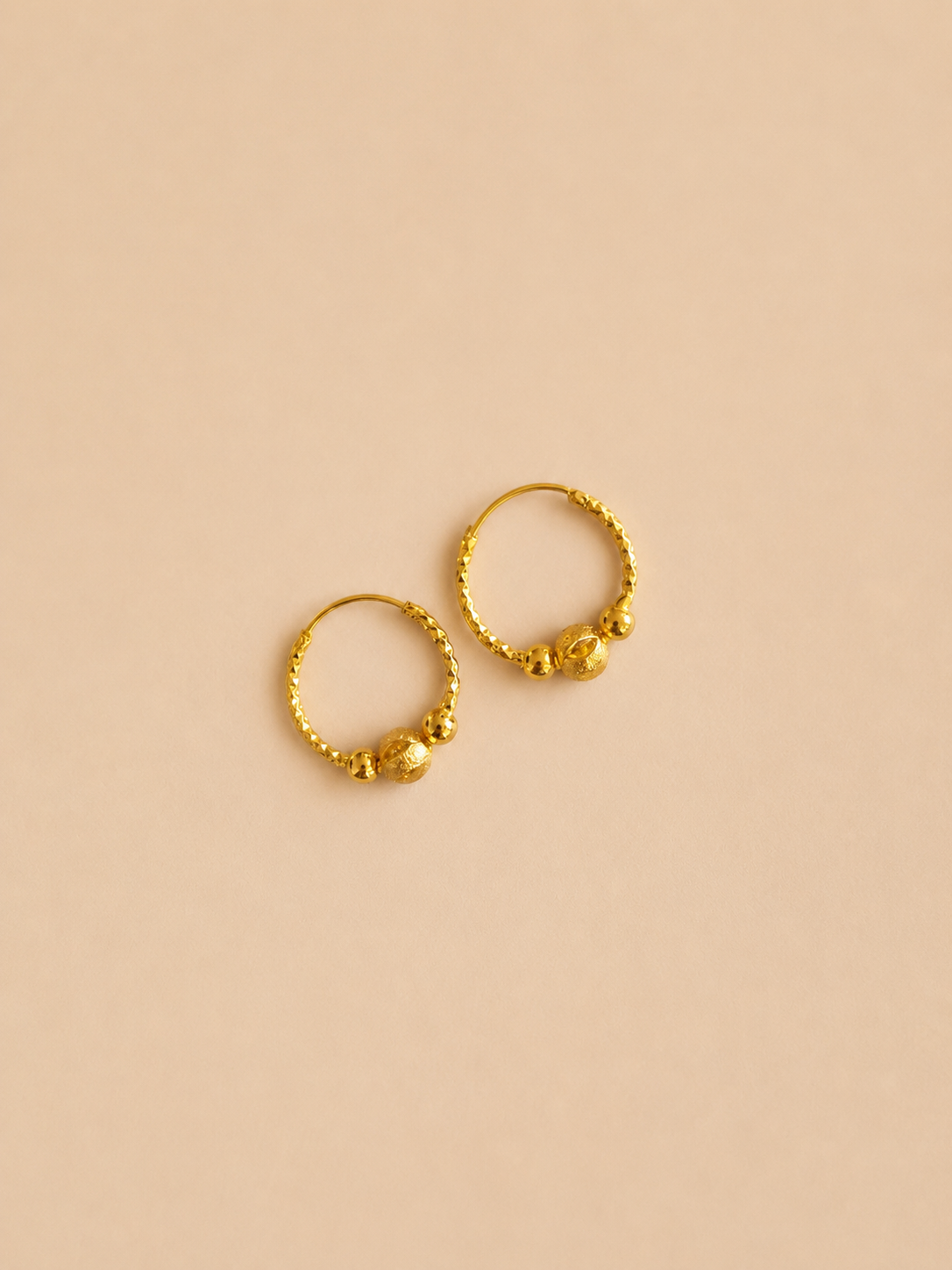 22k gold plated earrings
