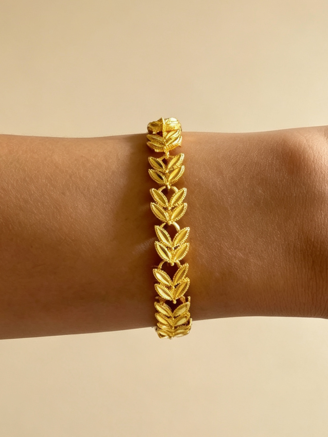 22k gold plated bracelet