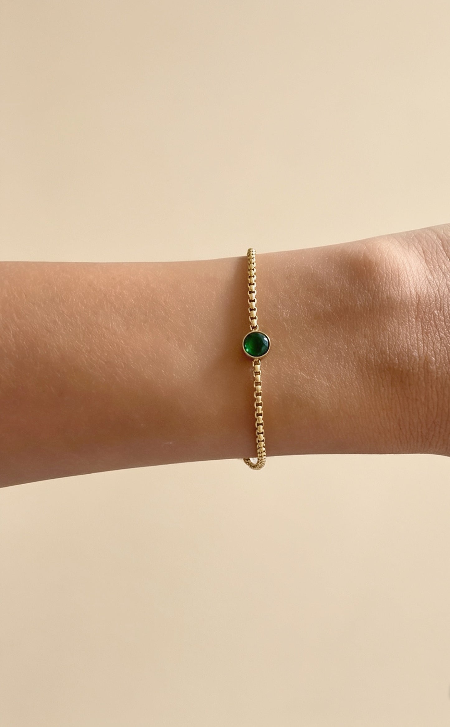 Gold plated bracelet