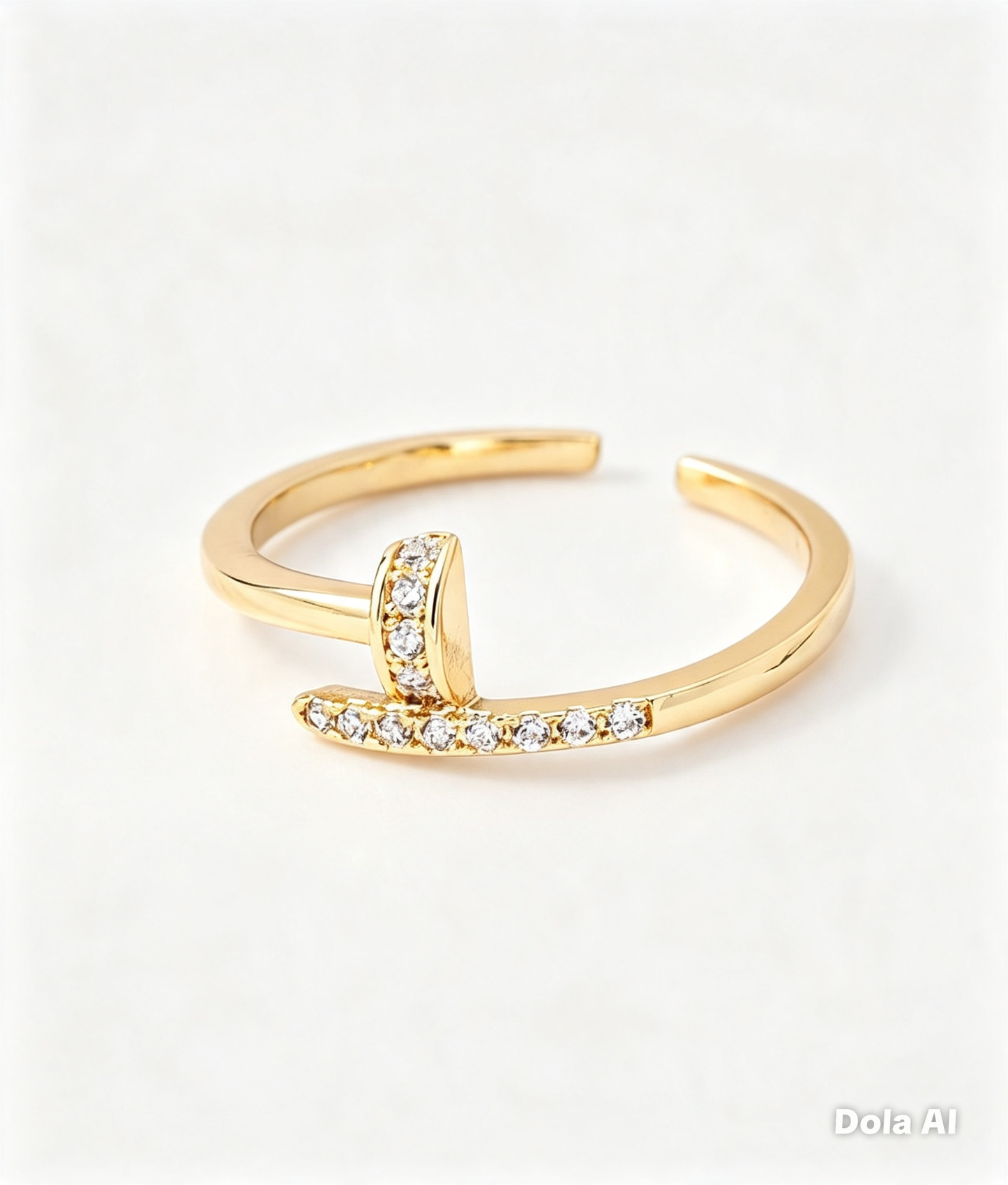 Ring gold plated
