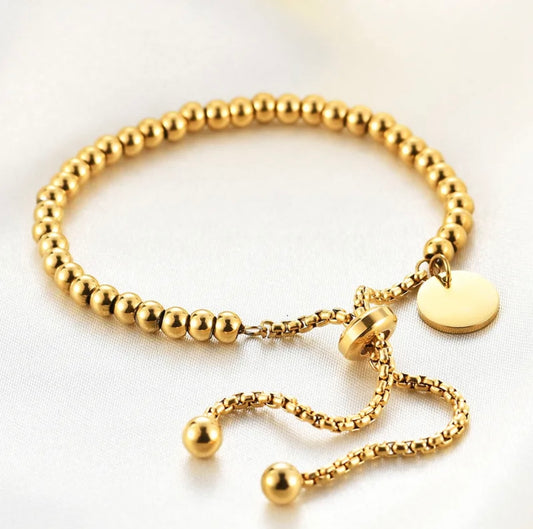 18k gold plated bracelet