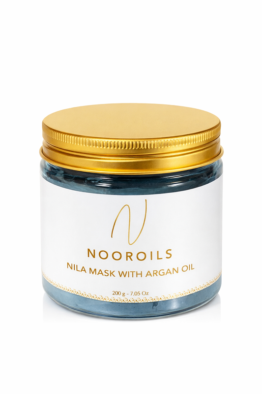 Nila and Argan oil face mask