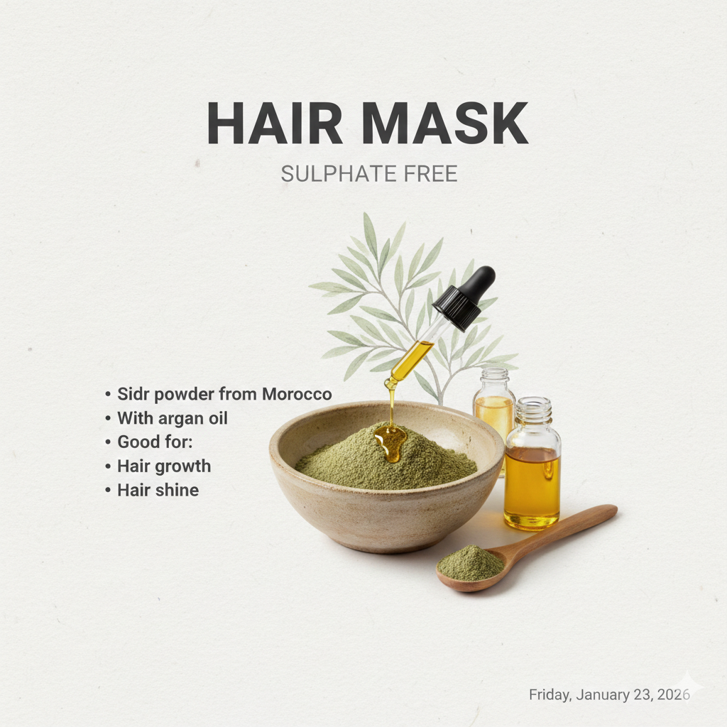 Sidr and Argan Hair Mask