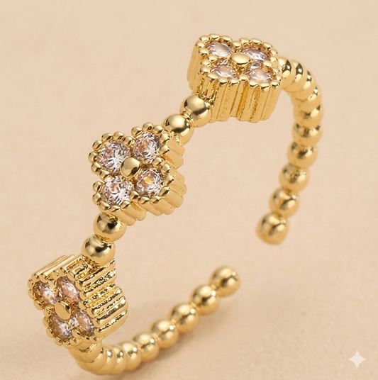 18k gold ring