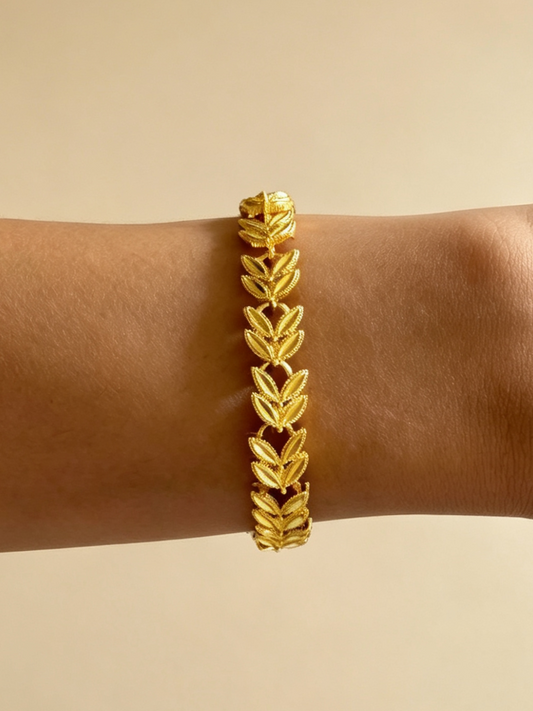 22k gold plated bracelet